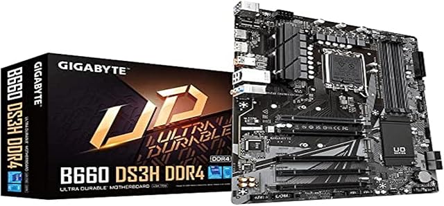 Gigabyte B660 DS3H DDR4 (Socket LGA1700) ATX Motherboard