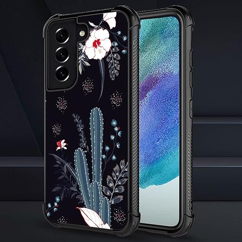 Vista 86 de Funda compatible con Samsung Galaxy S21 Plus, diseño gráfico de bandera de águila en blanco y negro, acrílico, a prueba de golpes, antiarañazos