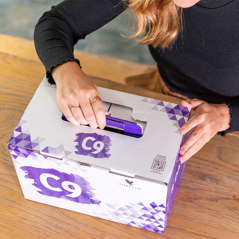 Forever C9 Mango Vanilla - 9-Tage Body-Shape-Programm mit Vanille-Geschmack, wichtigen Vitaminen und Spurenelementen, zur Unterstützung deines Gewichtsmanagements (1 Paket für 9 Tage)
