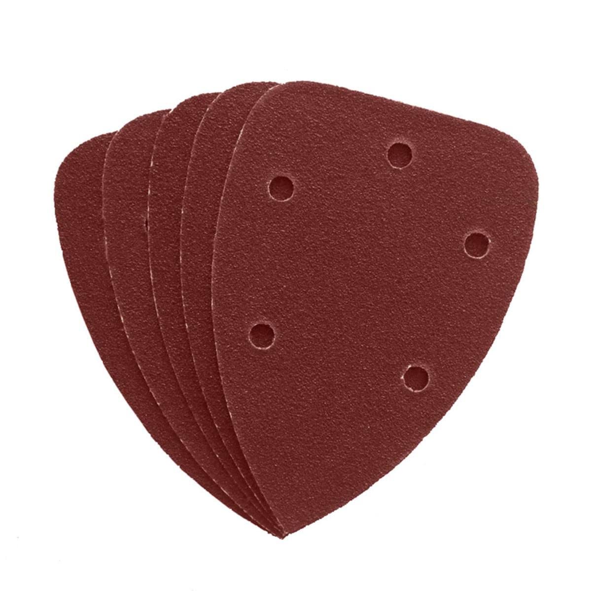 Dekton Hook & Loop Detail Sanding Sheets 100mm x 140mm - Extra Coarse