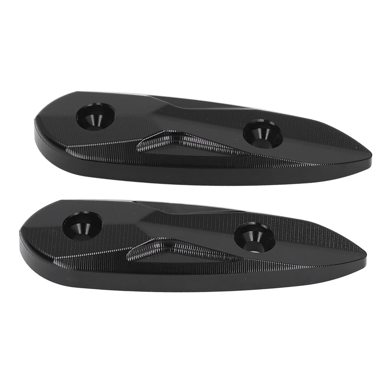 Couvercle de Trou de Miroir de Moto en Alliage D'aluminium, Capuchon Décoratif Noir pour R25 R3 MT03 2013 – 2020