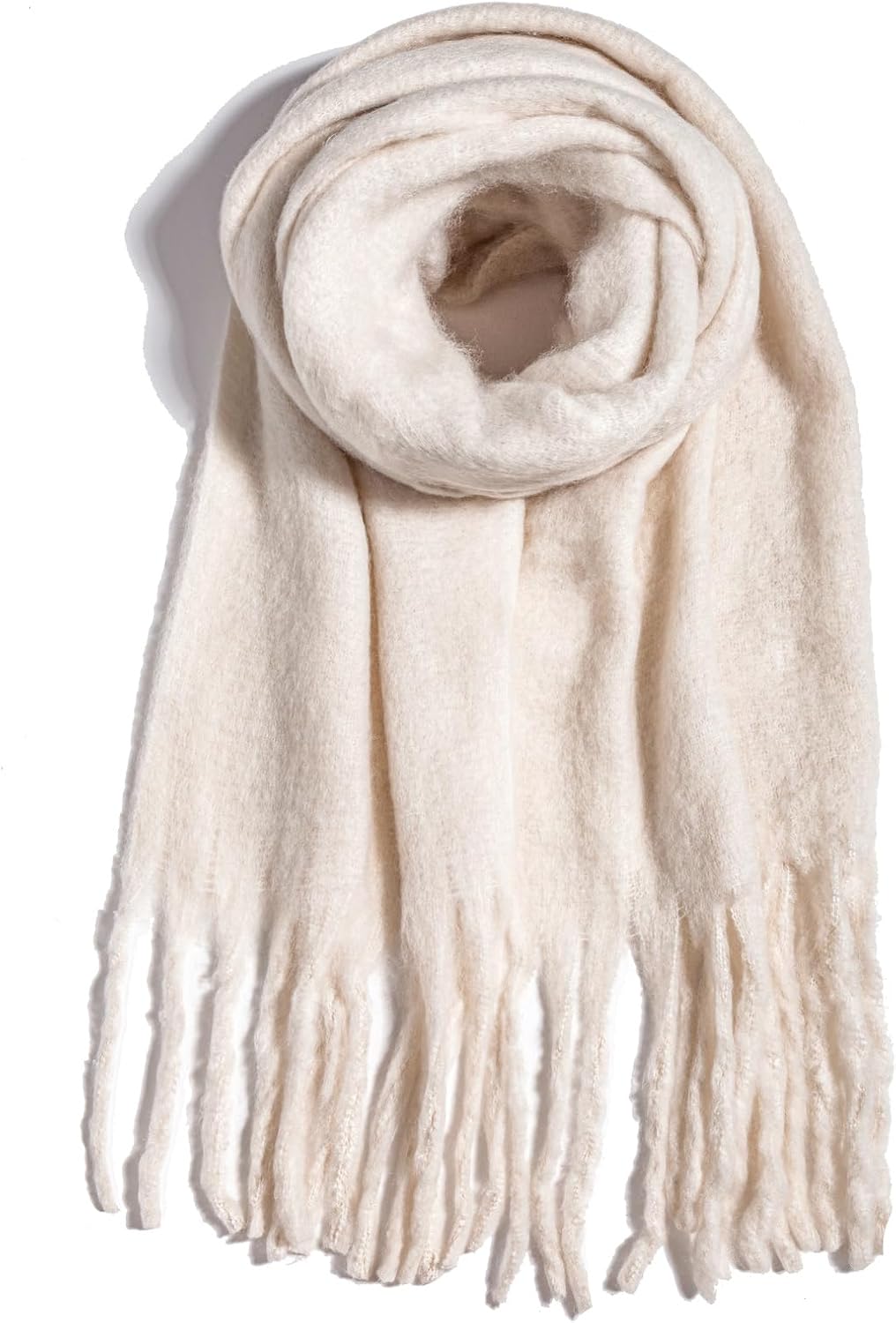 Winter Women Chunky Scarf Warm Blanket Big Thick Large Oversized Wrap Colorful Long Solid Scarves - Image 6