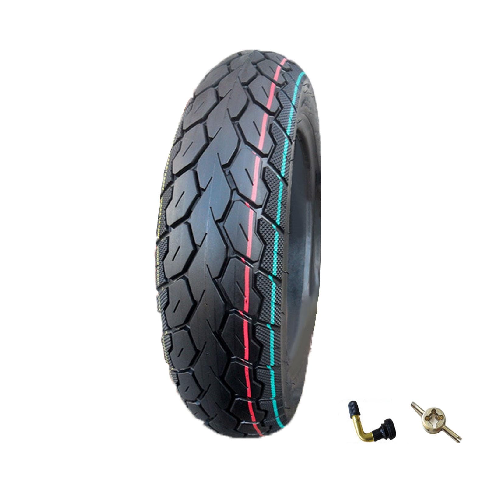 10 Pollici Pneumatico per Monopattino Elettrico, 3.00-10 Tubeless Alle Forature e Robusto, 3.00 10 Pressione Massima 250 kPa, Carico 150 kg, 3.00x10 Adatto per Monopattini Elettrici, E-Bike