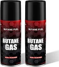 Butane Fuel Refill for Torch Lighter Set of 2 Cans 100ml