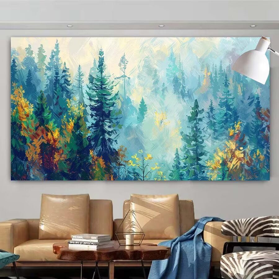 Broderie Diamant Forêt et Nature pour Retrouver le Calme Intérieur