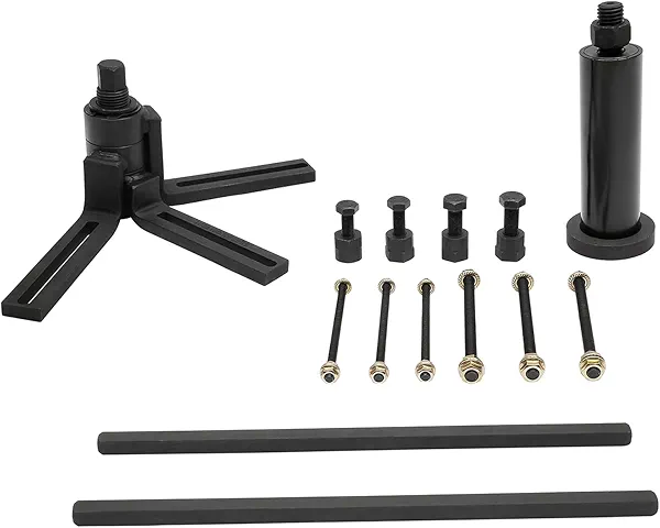 Crankcase Splitter Separator & Crank Case Installer Puller Tool Compatible with Motorcycle Dirt Bike Small Engine 2 Stroke or 4 Stroke Crankcase with 360 Rotatable Arms