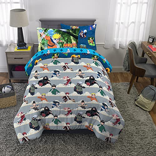 Naruto Anime Bedding Super Soft Comforter And Sheet Set With Sham, 5 Piece Twin Size, By Franco by Franco - Image 5