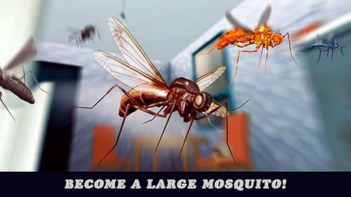 Mosquito Flying House Insect Bug Life Simulator: Blood-Sucking Little Animal Adventures