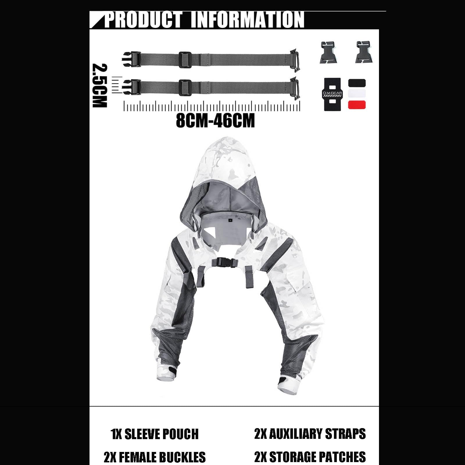 Taktische Jacke Mit Kapuze, Langärmlig, Leicht, Atmungsaktiv und Bequem – Ideal für Airsoft, Jagd und Camping
