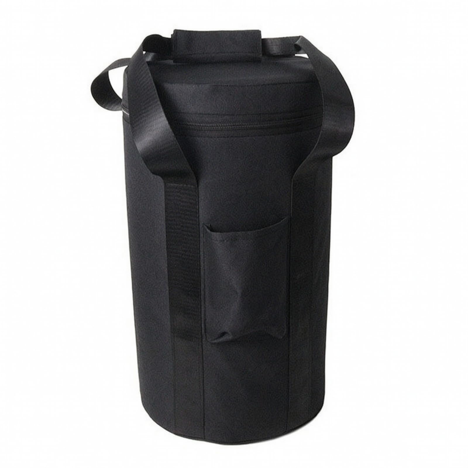 harayaa Bolsa Cilíndrica con Asa Acolchada, 6 Pulgadas