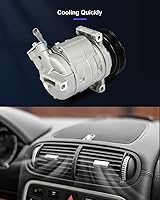 Vista 261 de ECCPP Compresor de CA 1997-2003 apto para Mitsubishi Montero Sport 3.0L 1999-2004 para Mitsubishi Montero Sport 3.5L Compresor de aire acondicionado