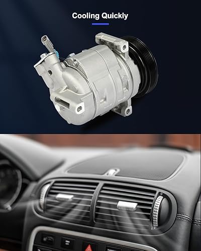 Miniatura 261 de ECCPP Compresor de CA 1997-2003 apto para Mitsubishi Montero Sport 3.0L 1999-2004 para Mitsubishi Montero Sport 3.5L Compresor de aire acondicionado