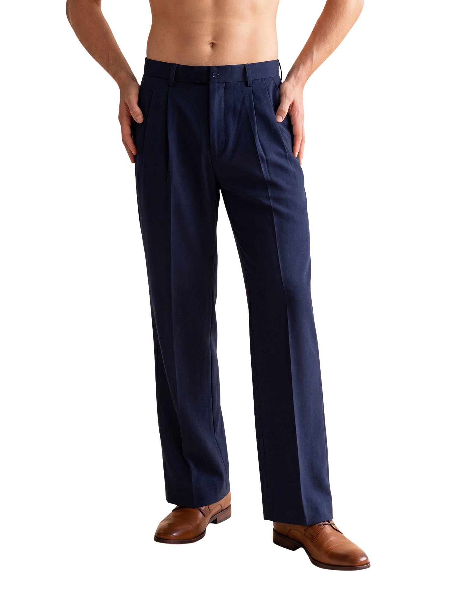 ethnic bay Men’S Casual Regular Korean Pants | Solid Traditional Korean Pant for Kurta | Festive, Wedding-picture-44