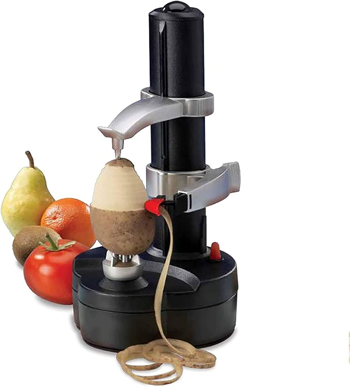 Leadmall Stainless Steel Electric Fruit Peeler, Multifunctional Peeler Fully