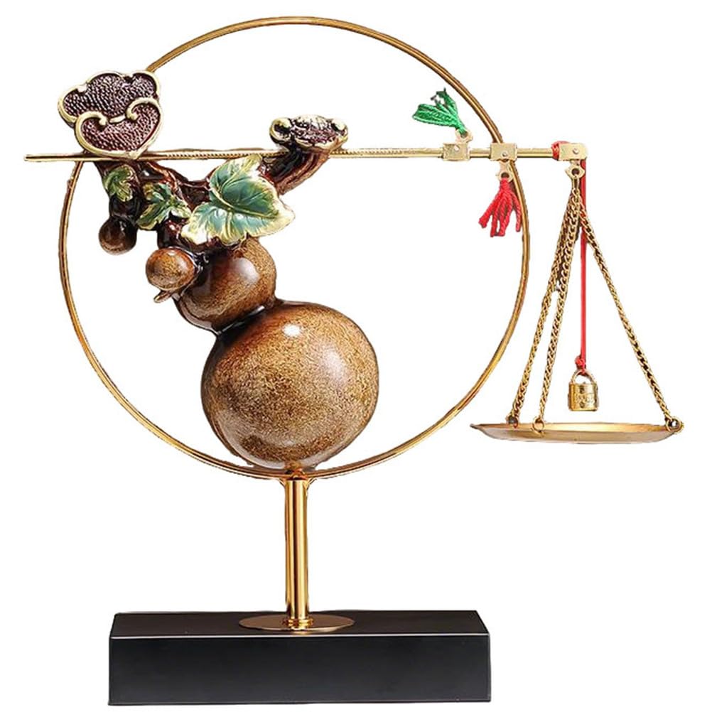 Figurka z żywicy Orientalne Feng Shui Mityczne stworzenie Ozdoba do wystroju domu, biurka, biura, ekspozycji kolekcjonerskiej Bogactwo Szczęście Szczęście Figurka,27 * 8 * 30cm
