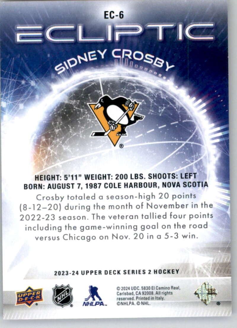 Amazon.com: 2023-24 Upper Deck Series Two Ecliptic #EC-6