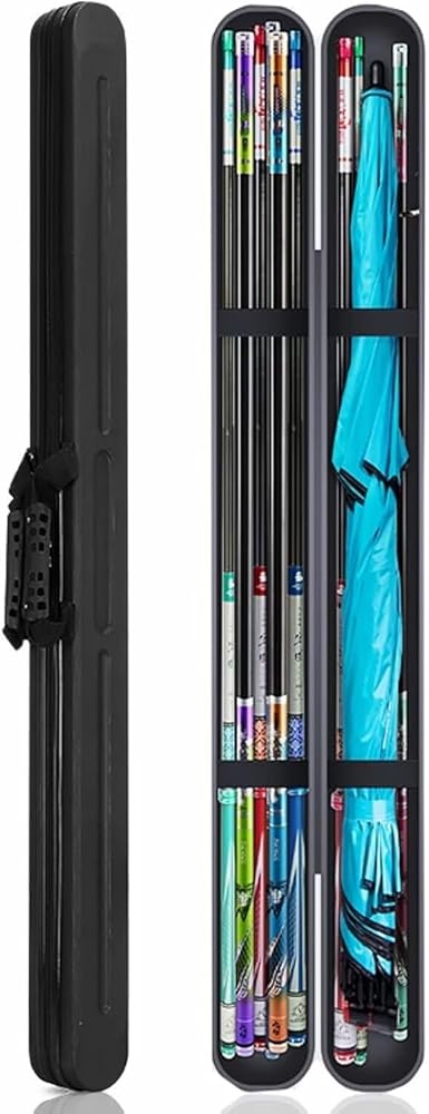Amazon.co.jp: [Aihengxin] ロッドケース 大容量 軽量設計 セミハード