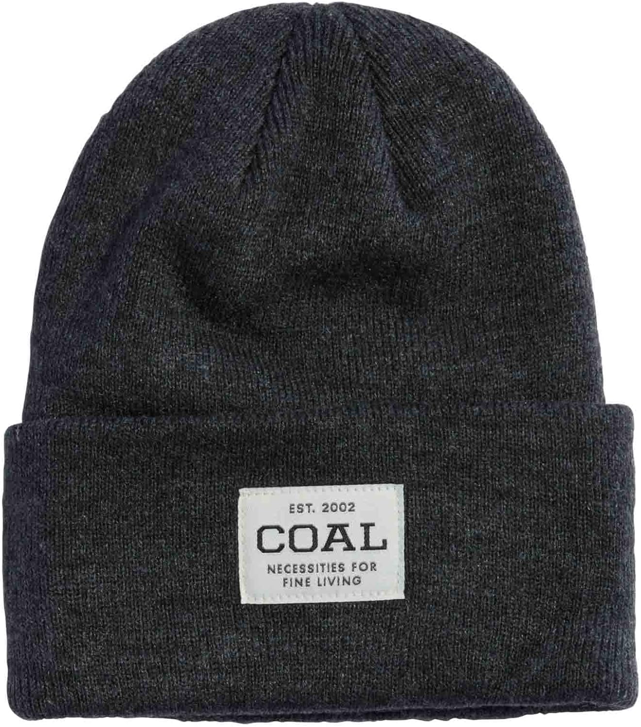 Coal Headwear Uniform Mid Knit Cuff Beanie Hat - Mid Length Fit, Rib Knit, Soft Acrylic - Winter Outdoor Casual