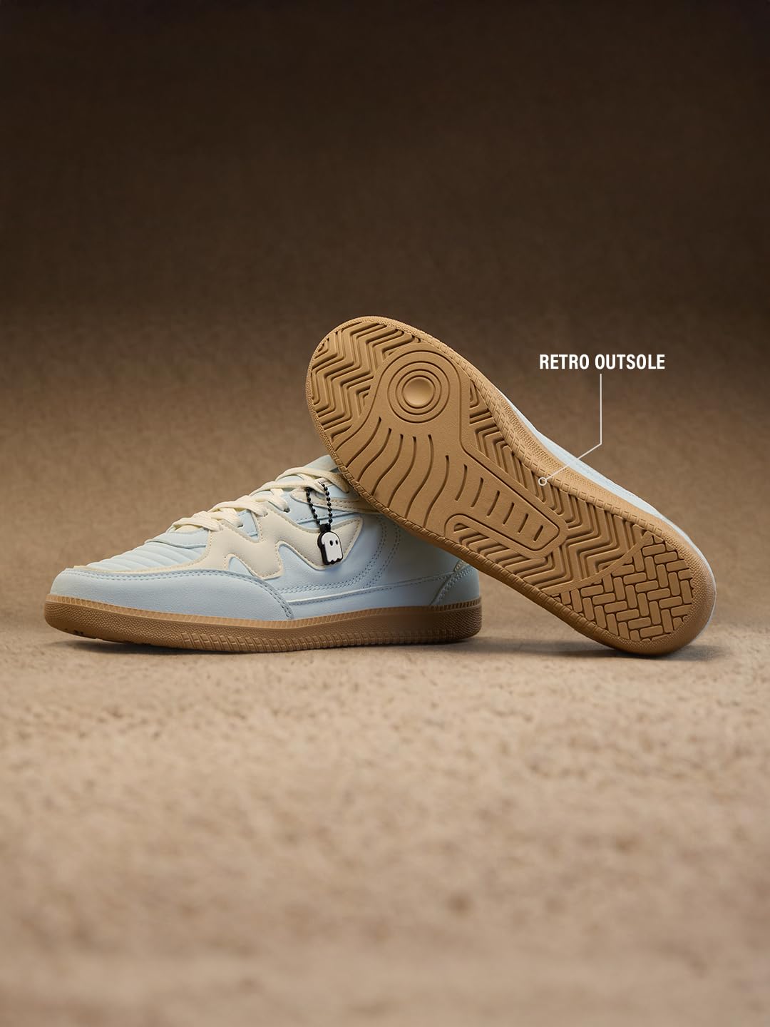 The Souled Store Kanso V2: sneakers basse smeraldo da donna e ragazza | Scarpe da ginnastica retrò verde e bianco sporco con pelle scamosciata di alta qualità, suola in gomma resistente e supporto
