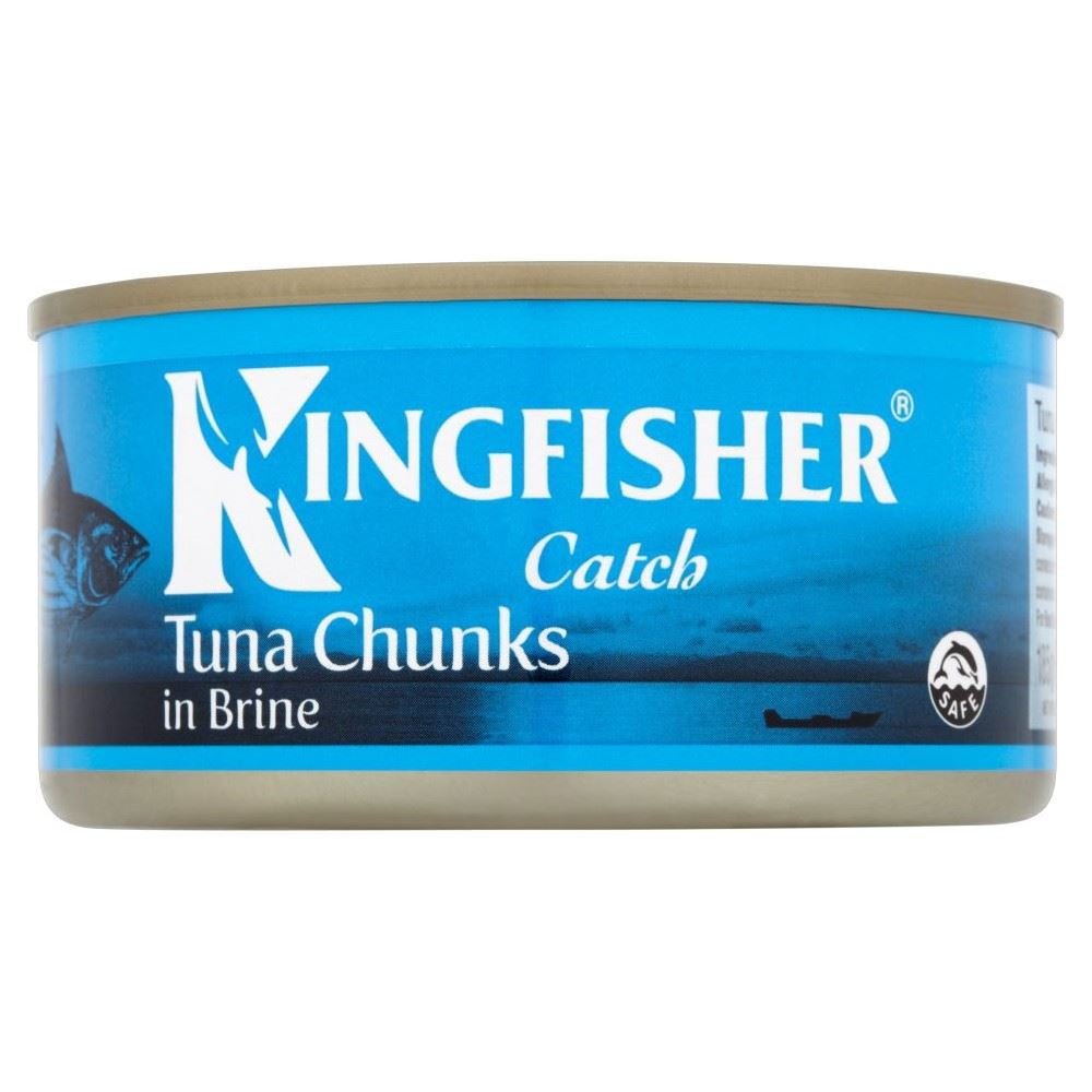 Kingfisher Tuna Chunks in Brine (185g) Pack of 6