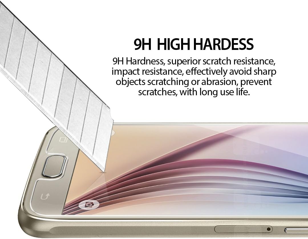 iCarez Tempered Glass Screen Protector for Galaxy S5, 1-Pack