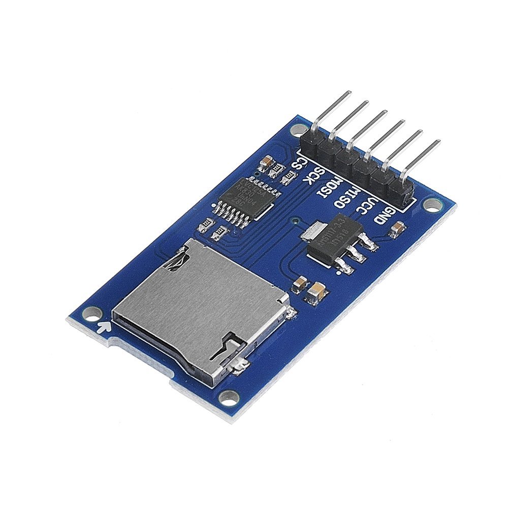 Module de Micro SD Carte SPI Micro Lecteur Memoire SD TF Carte memoire Carte Module Bouclier pour Arduino