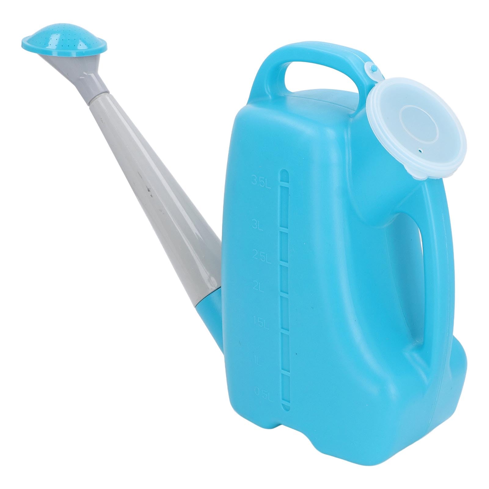 ZJchao Large Capacity Watering Can with Long Spout, Comfortable Handle, Easy to Measure Water Level, Sturdy PP Material, Model: 1507 1 for Farm (3.5L)