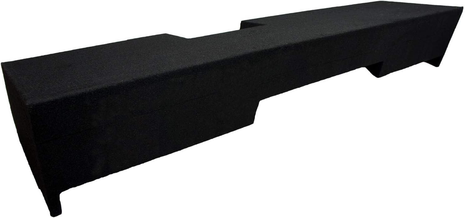 American Sound Connection 2014-2018 Chevy Silverado Double Cab Truck Dual 10" Sub Box Subwoofer Enclosure