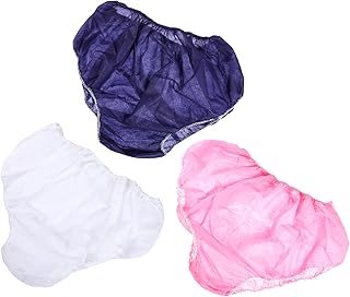 30 Peças De Cuecas Não Tecidas Para Mulheres Cuecas Não Tecidas Kit De Cosmetologia Descartável Sutiãs Femininos Para Mulheres Cuecas Não Tecidas Roupa Íntima Única Spa