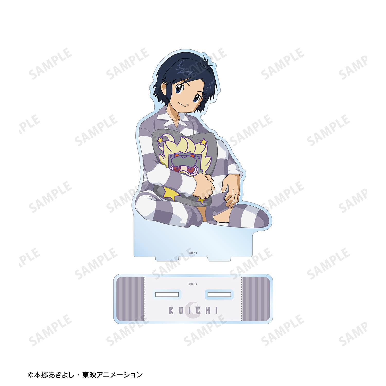 デジモンフロンティア　木村輝一　アクリルスタンド デジモンフロンティア - 描き下ろしイラスト 木村輝一 みんなで