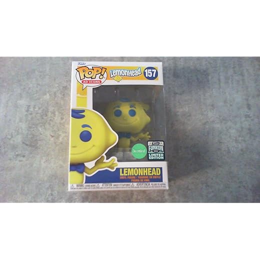 Funko Pop! Lemonhead Scented 2022 Limited Edition Box Included