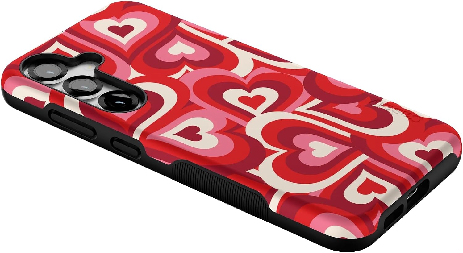 Casely Galaxy S25 Plus Case | Love Song Remix | Ombre Hearts | Bold Protective Design | Compatible with MagSafe