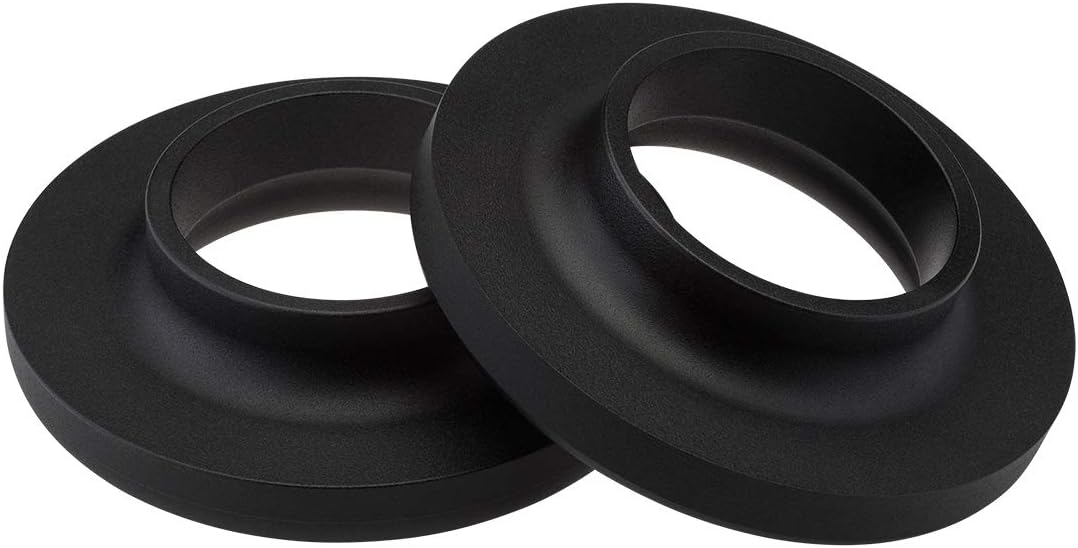 Supreme Suspensions - 2" Front Leveling Kit for 2003-2019 Chevrolet Express and GMC Savana 2WD Van T6 Billet Aluminum Spring Lift Spacers Set