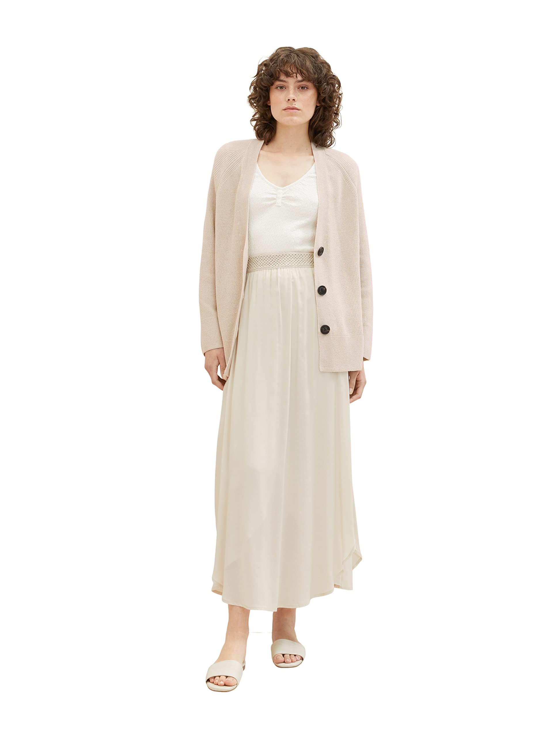 TOM TAILOR SKIRT PLISSEE - Jupe Plissée - Navy/bleu Marine