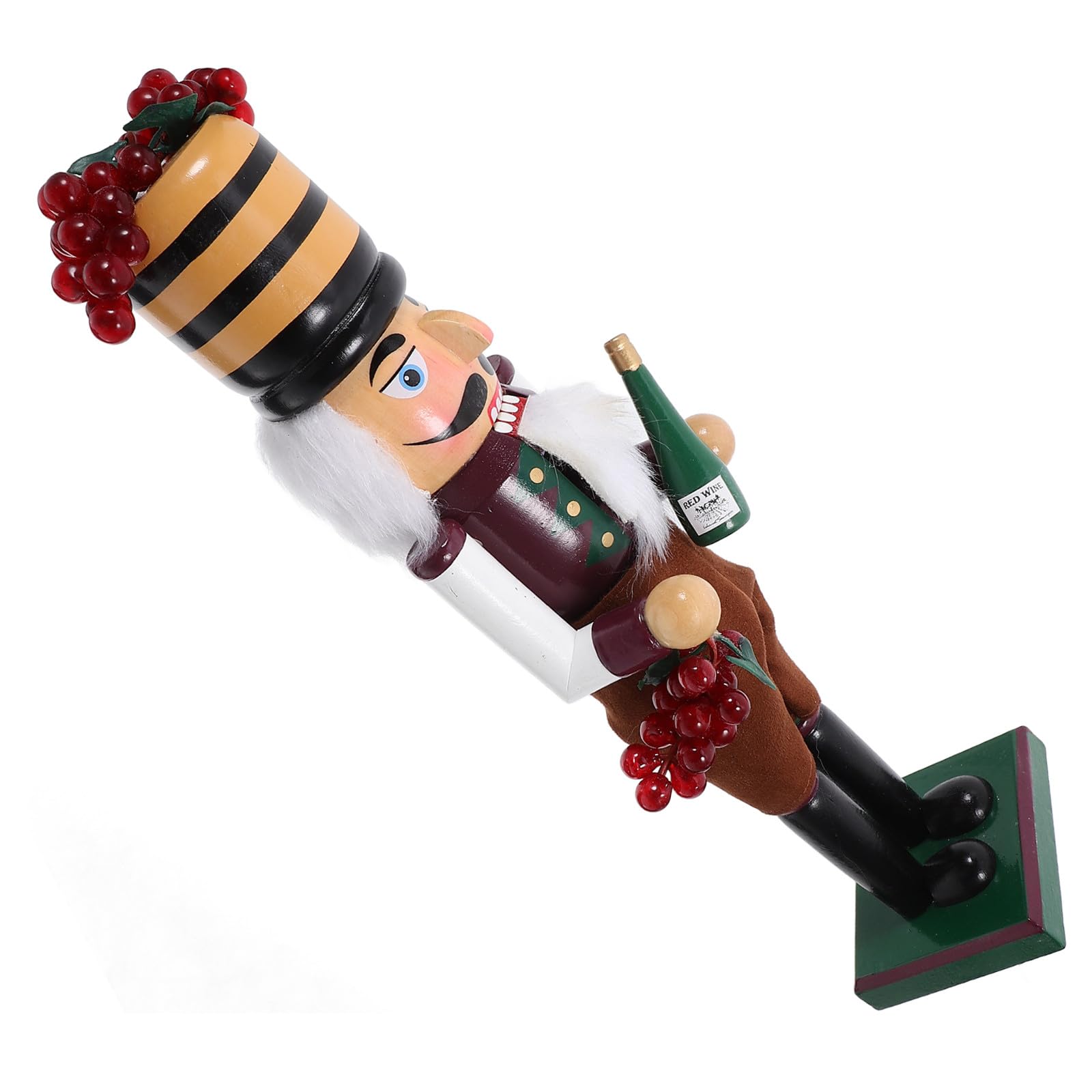 Figurine Artisanale Traditionnelle Casse-Noisette en Bois de Qualité