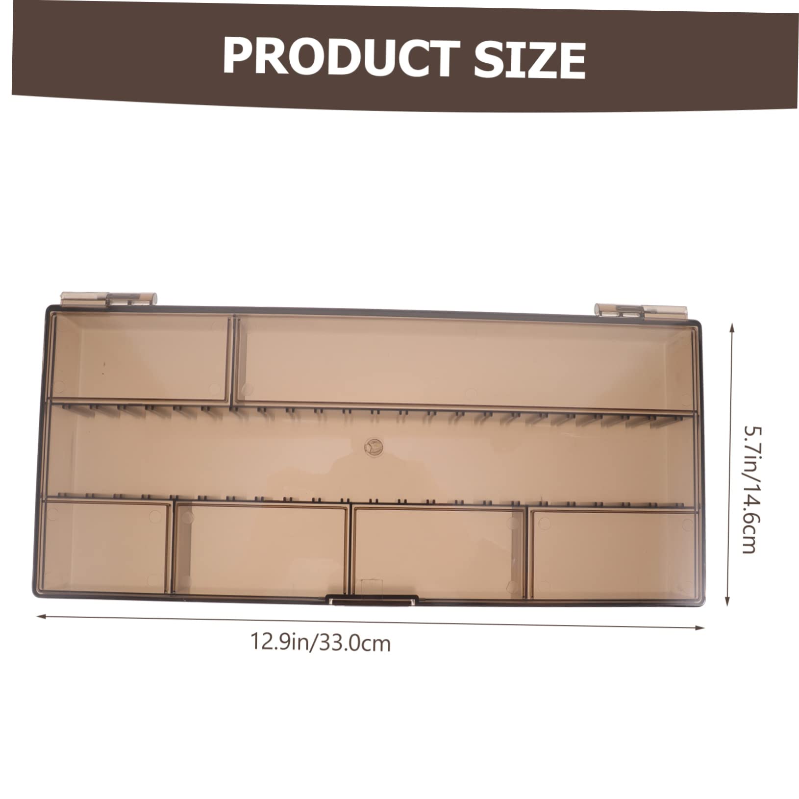 NOLITOY Hairdressing Tool Box Hair Organizer for Scissors Styling Tools Jewelry Storage