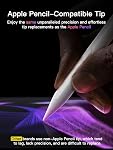 KEEPRO Stylus Pen for iPad 2018-2026, USB-C Fast Charging Pencil, Pixel-Perfect Tilt Sensitivity for iPad 11/10/9/8/7/6/A16, Mini 7/6/5, Air M4/M3/M2 11"/13"/5/4/3, Pro M5/M4 13"/12.9″/11″