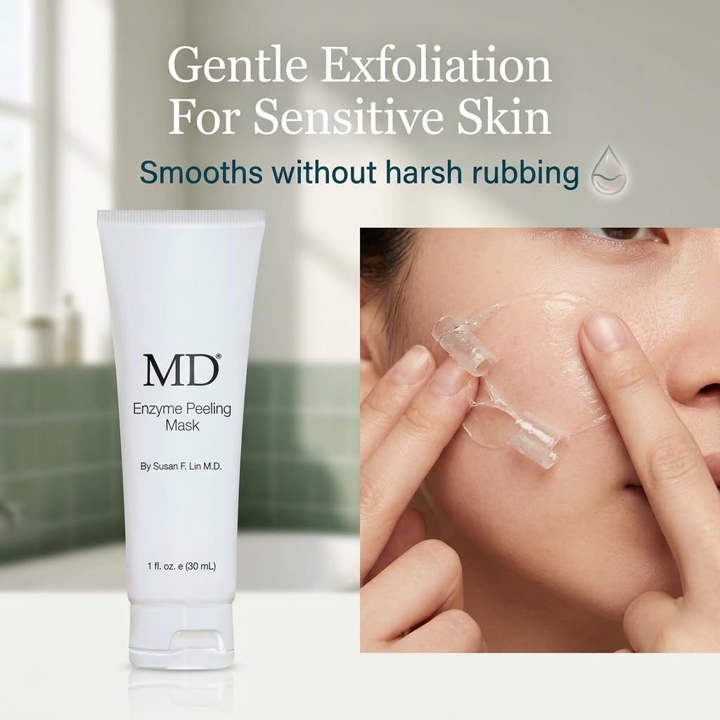 Amazon.com : MD Enzyme Peeling Mask for Sensitive Skin - Gentle