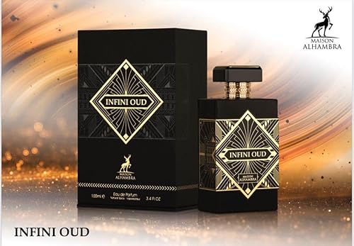 Miniatura 2 de MAISON ALHAMBRA Infini Oud Eau De Parfum Espray, 3.4 onzas (Unisex)