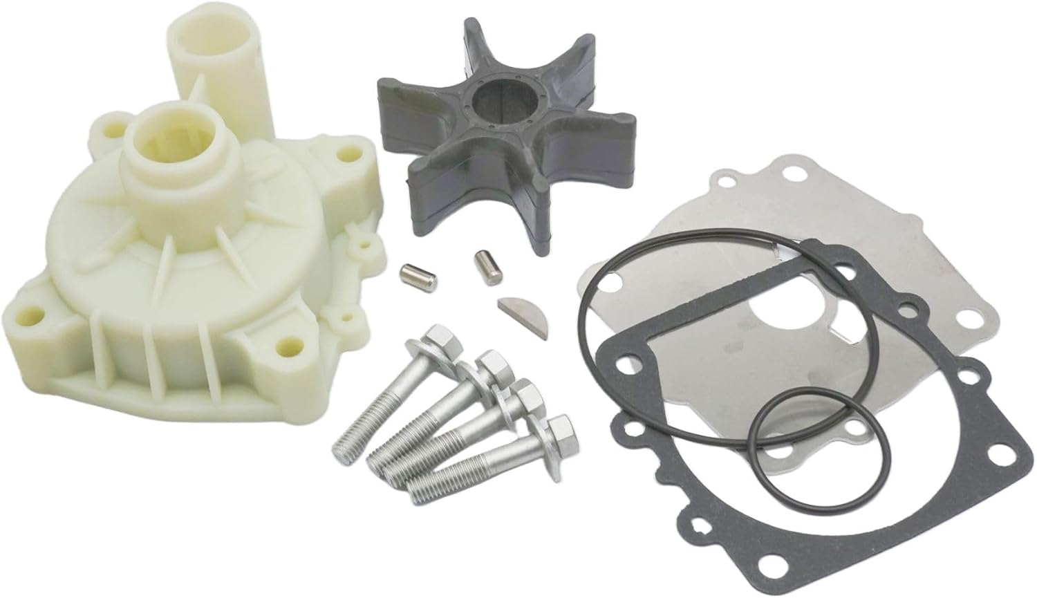 Boat Marine 68V-W0078-00 Water Pump Impeller Kit for Yamaha 4 Stroke 75 90 115 HP Outboard Replacement 68V-W0078-01 Sierra 18-3523