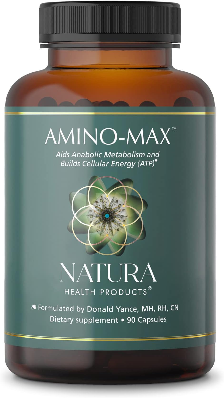 Natura Health Products - Amino-Max - Nutrients to Promote Lean Muscle, Sustained Energy and Optimized Recovery Time - 90 Capsules