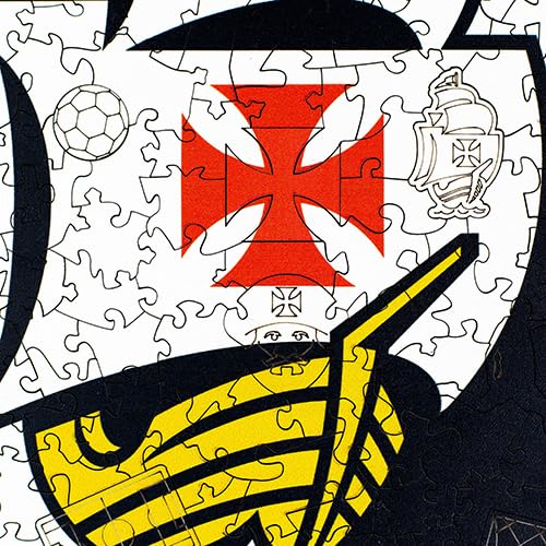 Quebra-Cabeça Vasco da Gama: Escudo Oficial (300 Pçs (G))