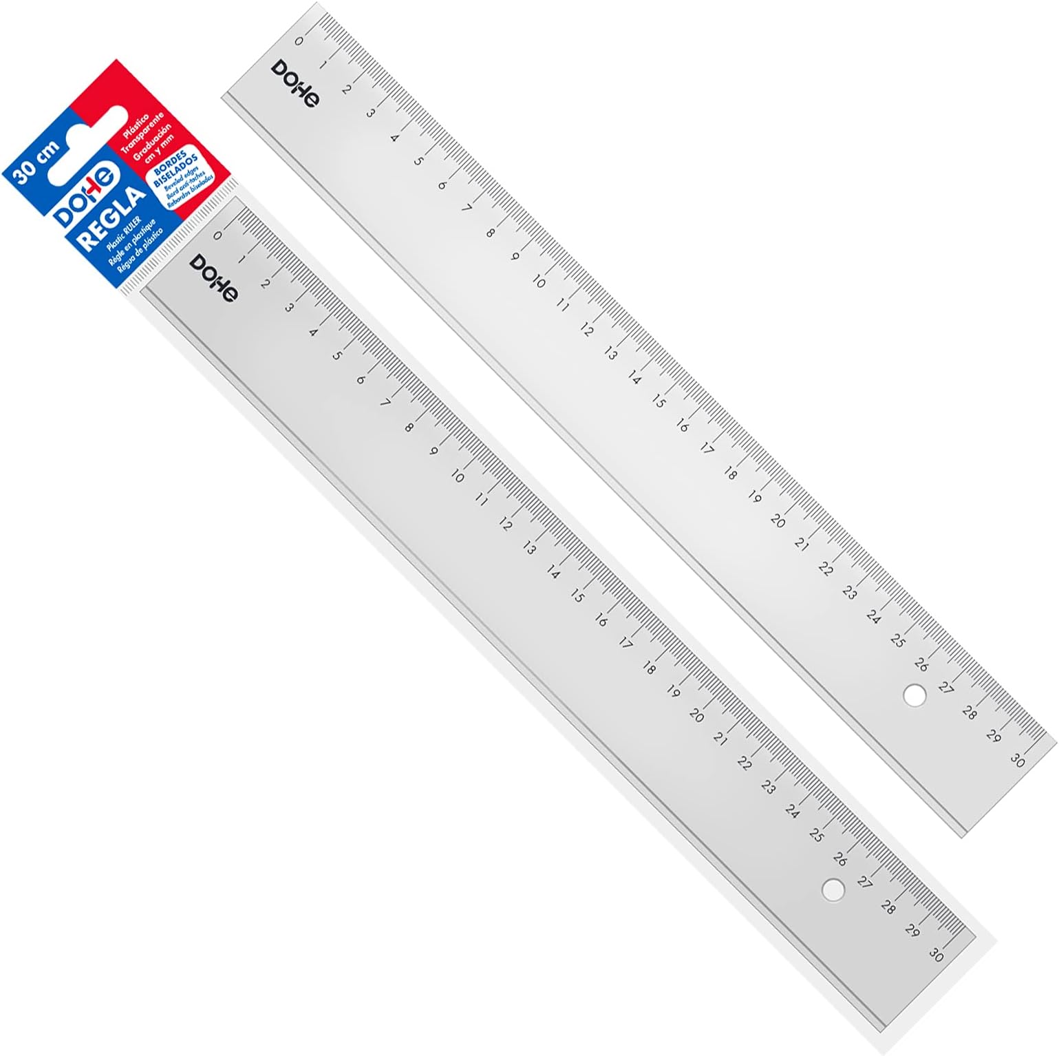 D.RECT Righello In Alluminio | Lunghezza Righello 20 Cm | Scala In - Foto 4