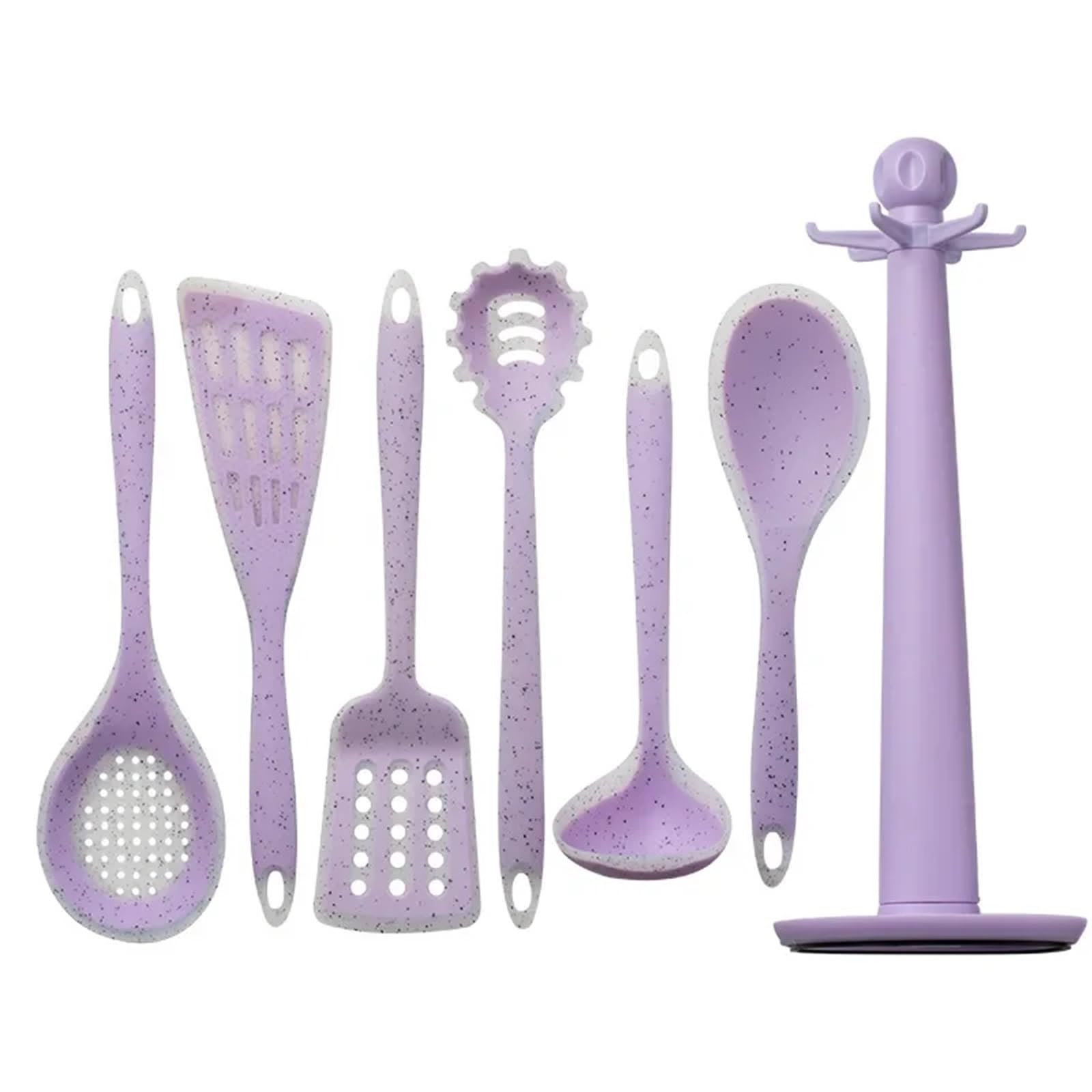 Ustensiles de cuisine silicone antiadhésifs | Fini les poêles rayées grâce au bois