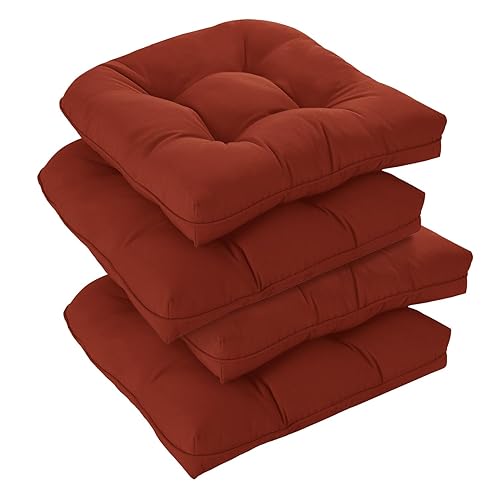 downluxe Outdoor Chair Cushions Set of 4 for Patio Furniture,