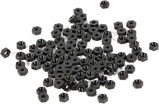 100pcs M2 M3 M4 Plastic Nylon Hex Male Female Female Spacer Round Head Screw Nut for Hardware Tools and Industrial Supplies