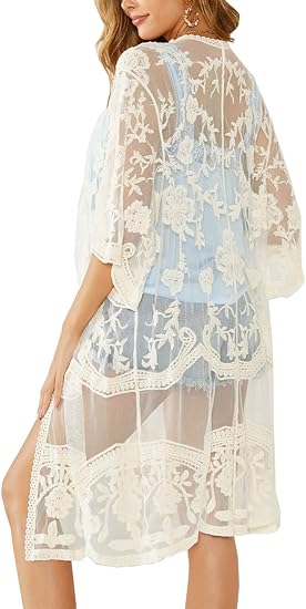Swimsuit Cover Up Cardigan 
