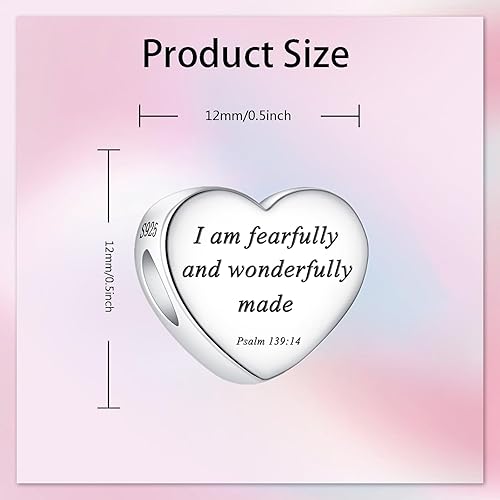 Miniatura 5 de Dije colgante de plata de ley 925 con diseño de corazón para mamá, hija, familia, familia, amigos