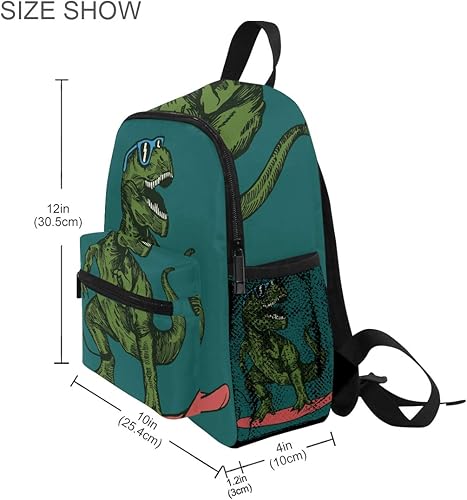 Miniatura 9 de Mochila para niños con patrón de erizo para niños pequeños y niñas de 3 a 7 años