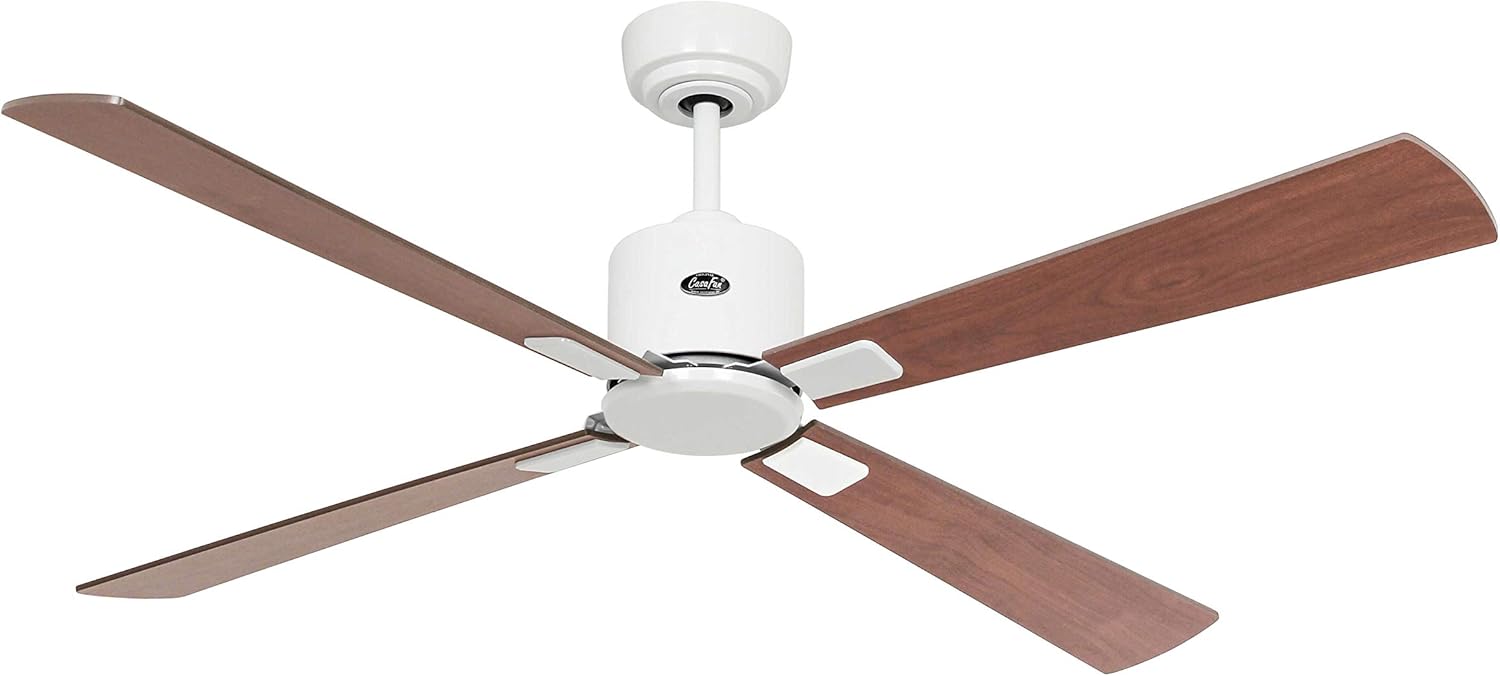 Casafan Ventilador de Techo Eco Neo III 132cm 943212 / Motor Blanco DC/Bajo Consumo/Sin Ruido/Temporizador hasta 9h / hasta 25m2 / 2,3 o 4 aspas